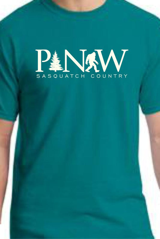 PNW Sasquatch Country T-Shirt