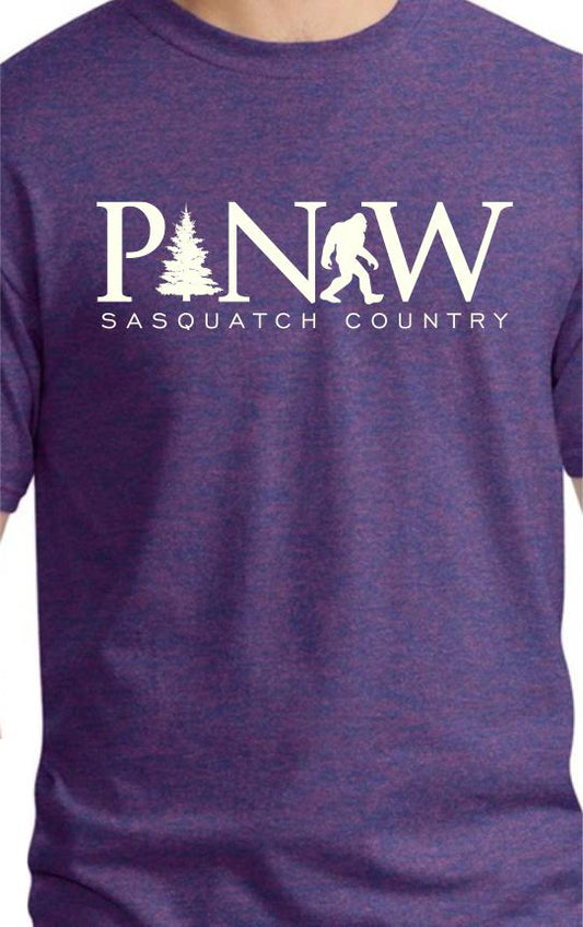 PNW Sasquatch Country T-Shirt