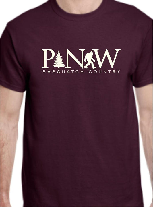PNW Sasquatch Country T-Shirt