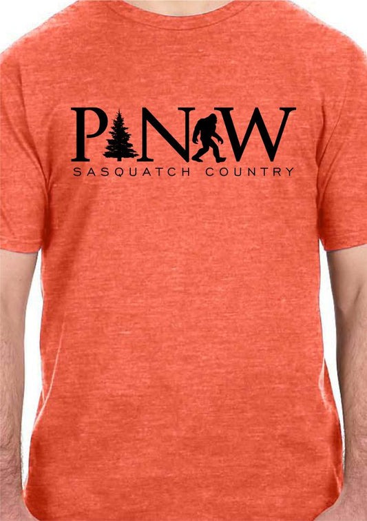 PNW Sasquatch Country T-Shirt