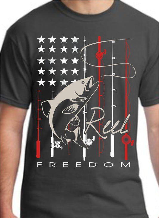 CLOSEOUT - Reel Freedom T-Shirt