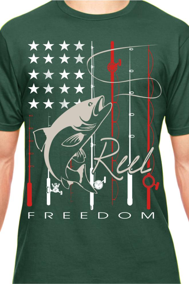 CLOSEOUT - Reel Freedom T-Shirt