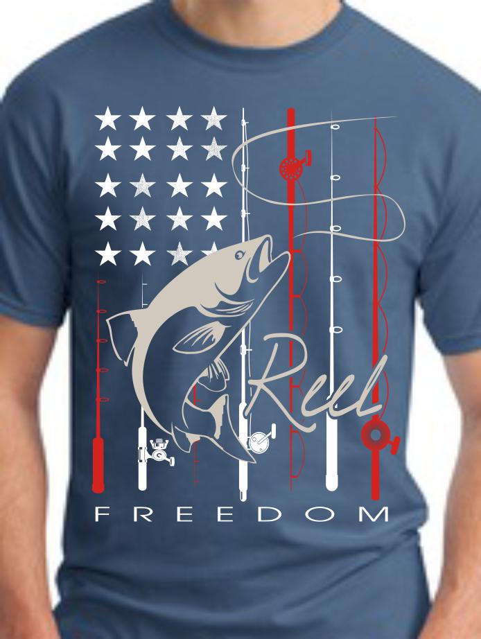 CLOSEOUT - Reel Freedom T-Shirt