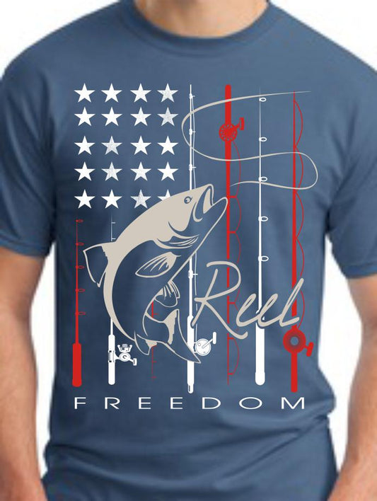 CLOSEOUT - Reel Freedom T-Shirt