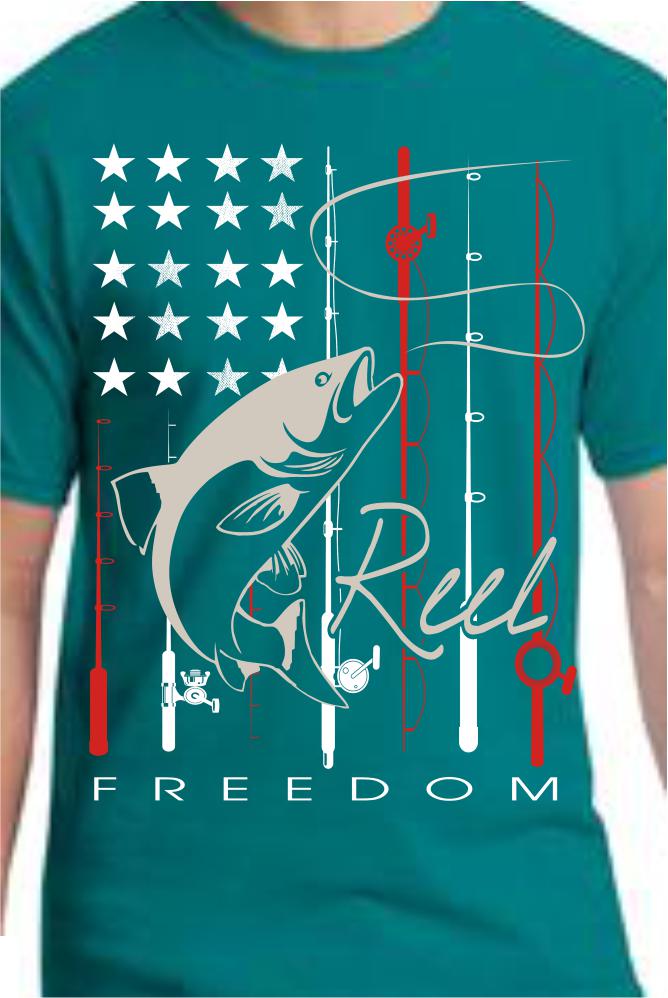 CLOSEOUT - Reel Freedom T-Shirt