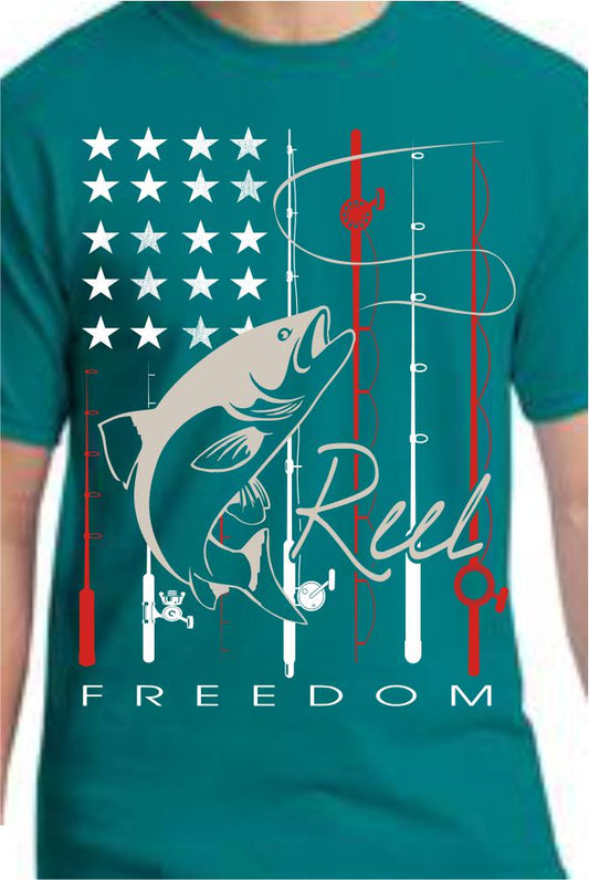 CLOSEOUT - Reel Freedom T-Shirt