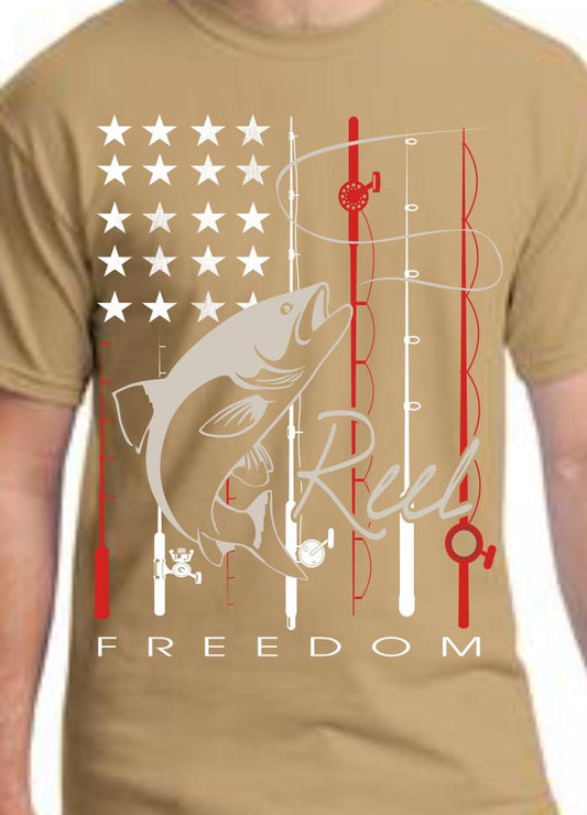 CLOSEOUT - Reel Freedom T-Shirt