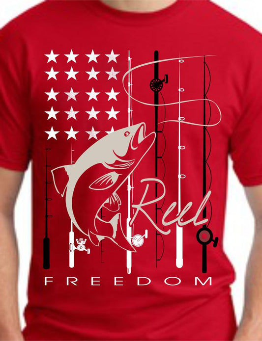 CLOSEOUT - Reel Freedom T-Shirt