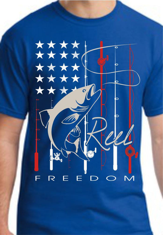 CLOSEOUT - Reel Freedom T-Shirt