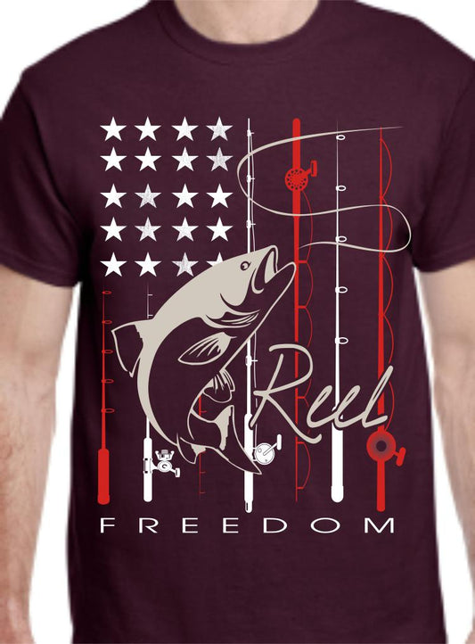 CLOSEOUT - Reel Freedom T-Shirt